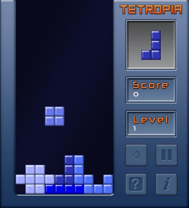 Tetropia Tetris screenshot 2