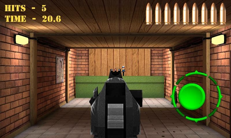 Pistol shooting at the target. Weapon simulator. screenshot 6