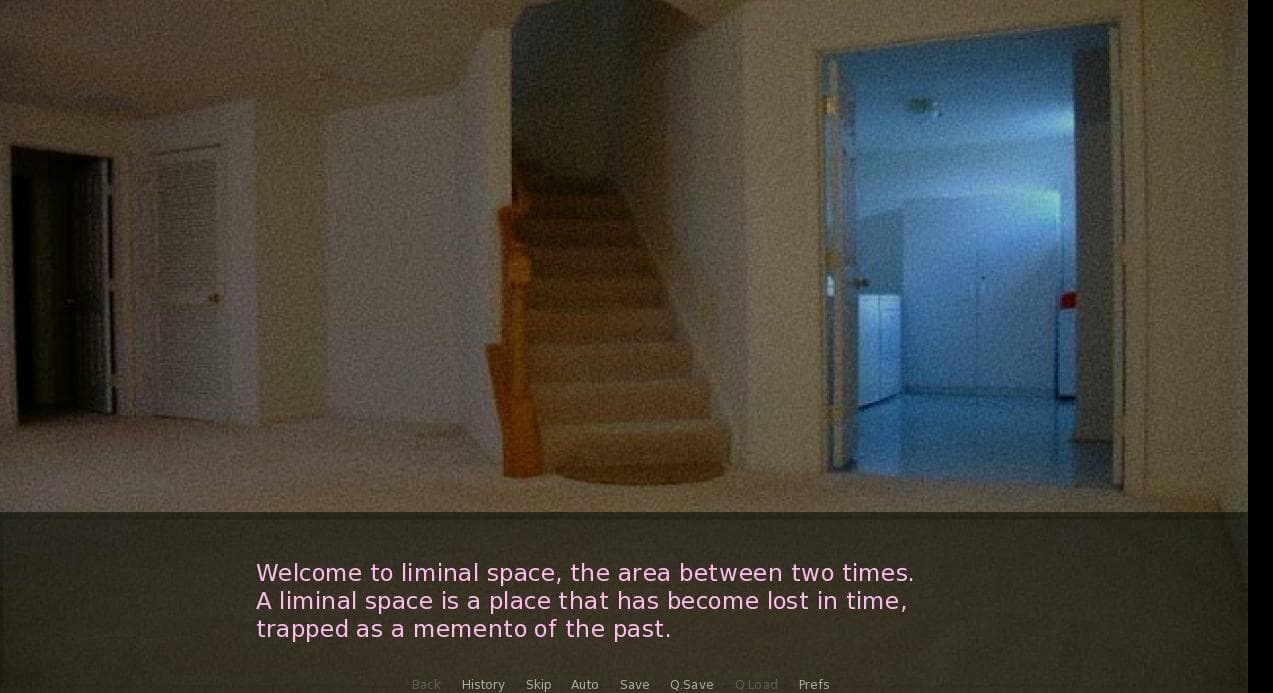LIMINAL SPACE VISUAL NOVEL screenshot 2