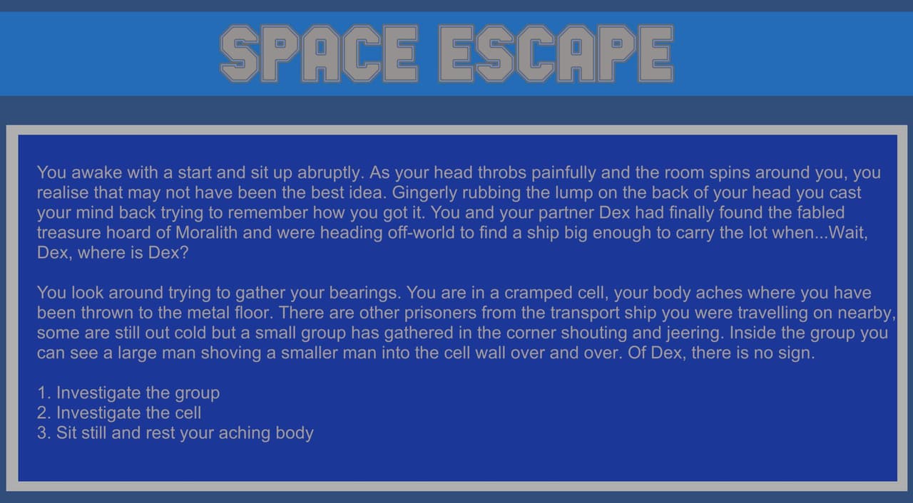 Space Escape (Lanners)
