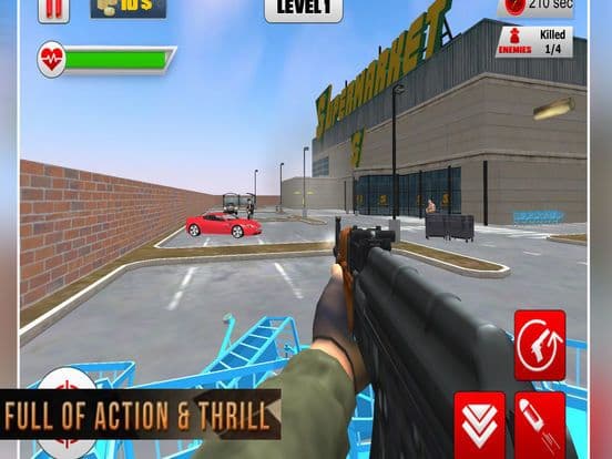 Shooting Supermarket Robbery screenshot 2