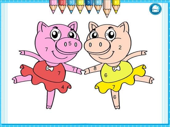 Coloring For Pig and Friends screenshot 4