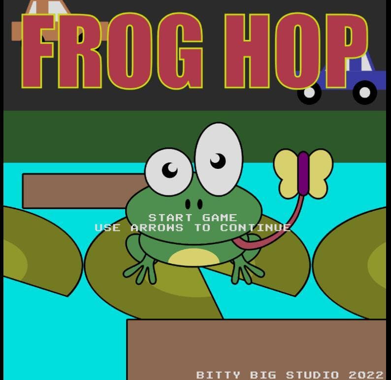 Frog Hop, A Frogger Remake De-make! screenshot 3
