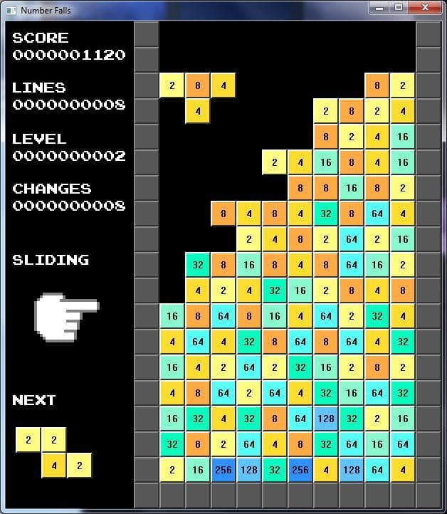 Number Falls (itch)