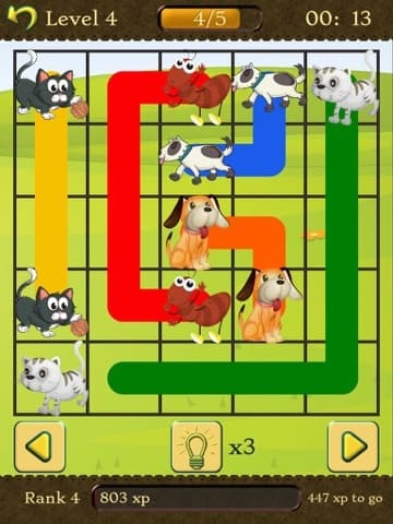 Animals Match - Fun Animal Connect Dots Game For Kids screenshot 4
