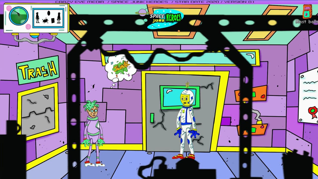 SPACE JUNK HEROES screenshot 2