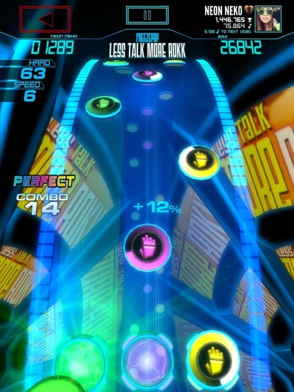 Neon FM — Music Gaming | Arcade Rhythm Game screenshot 2