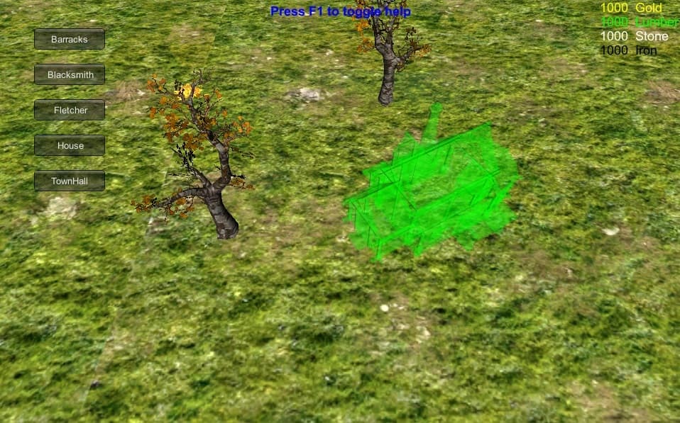 RTS Builder/Harvester screenshot 2