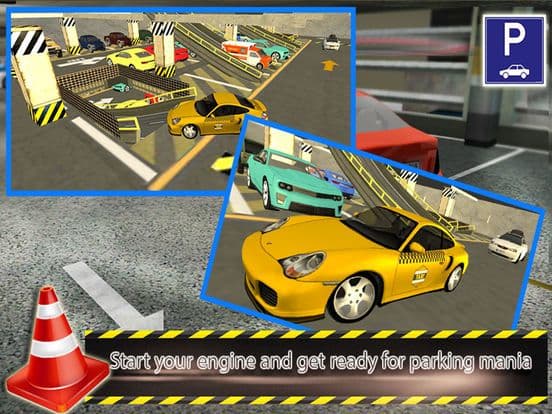 City Mall Taxi Parking 3d: free simulation game screenshot 2