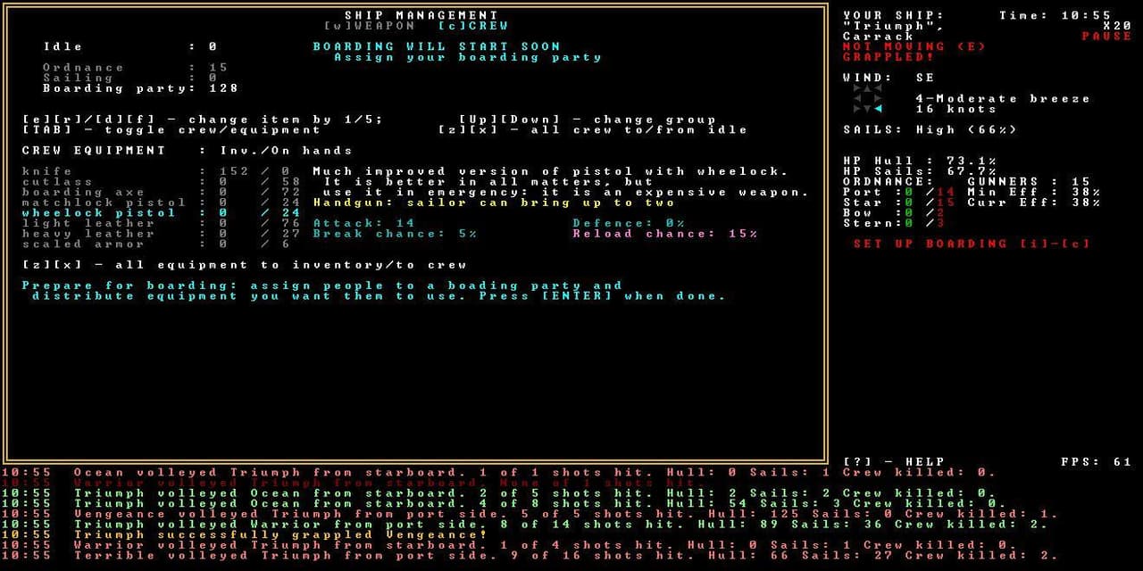 Sea Wolves (itch) screenshot 3