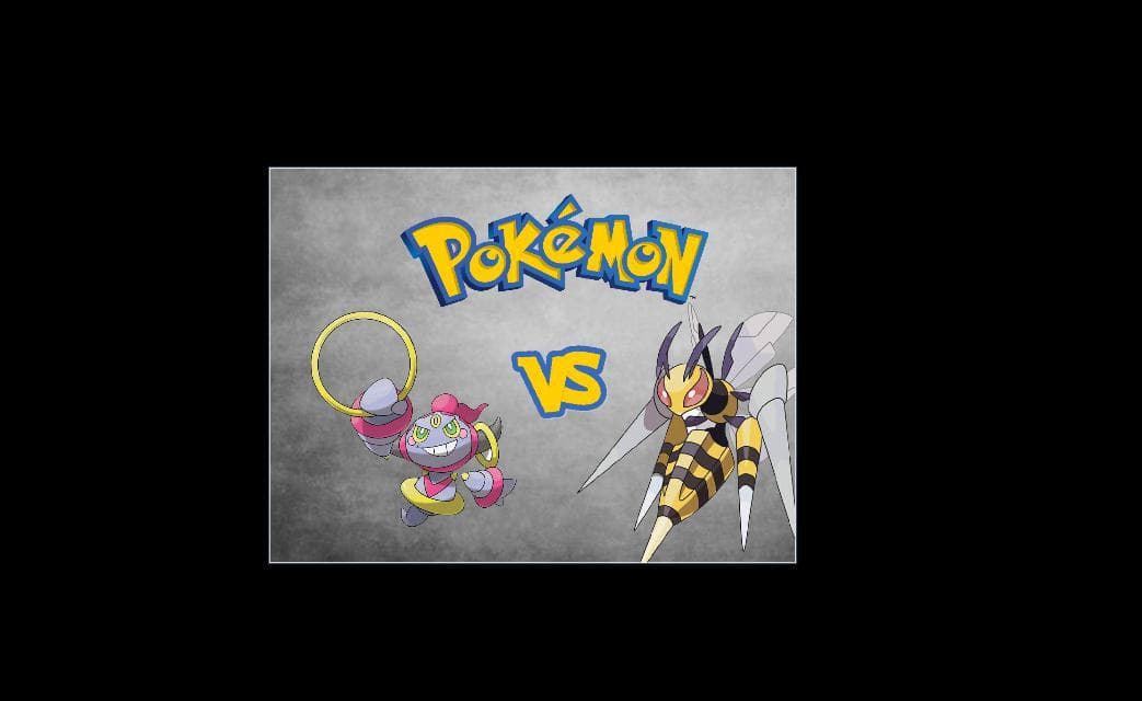 Hoopa Vs Mega Beedrill