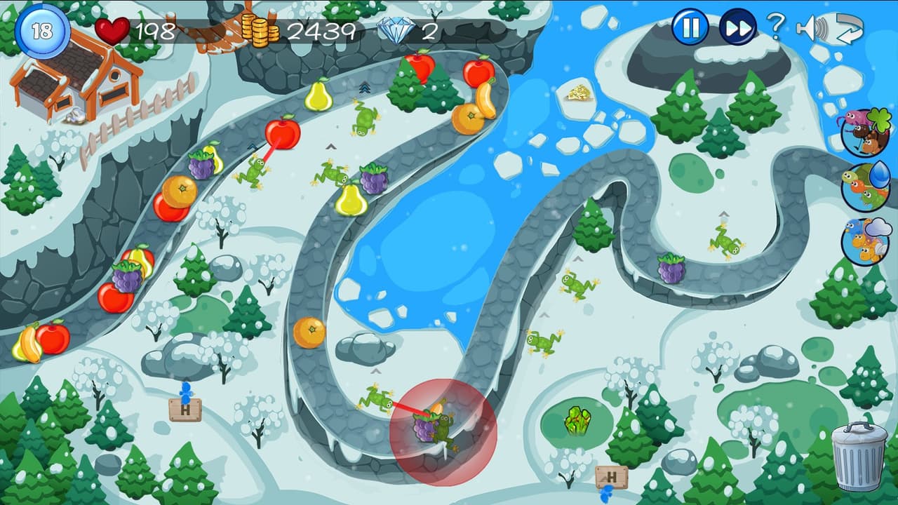 Fruit Tower Defense screenshot 2