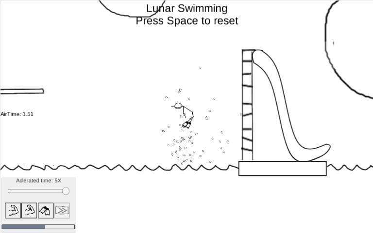 Lunar Swimming screenshot 3