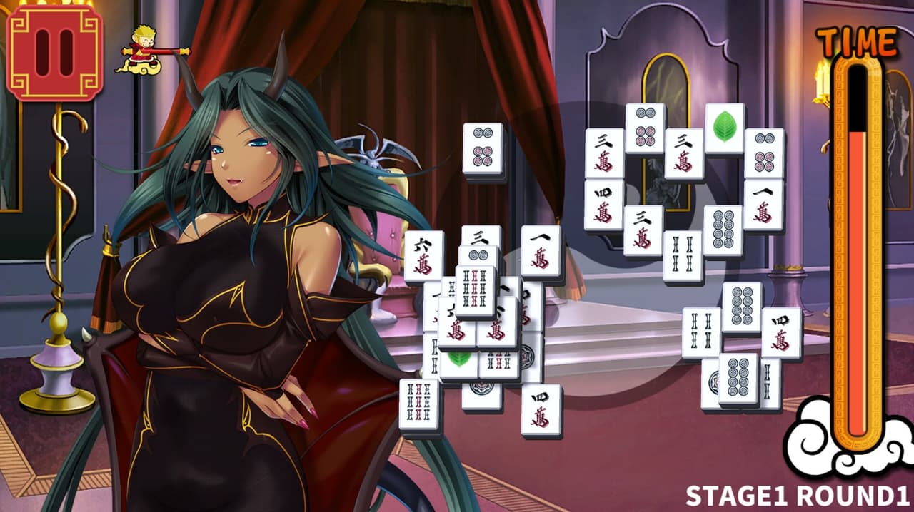Mahjong Strip Solitaire: Harem Guild screenshot 5