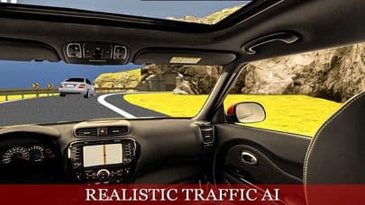 Mountain Luxury Car VR: Highway Drive Simulation screenshot 2