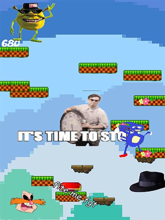 Sanic MLGJUmper gottaGoHIGH screenshot 2