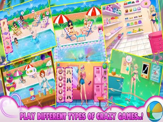 Pool Party Splash (Pro) - Crazy Princess Swimming screenshot 4