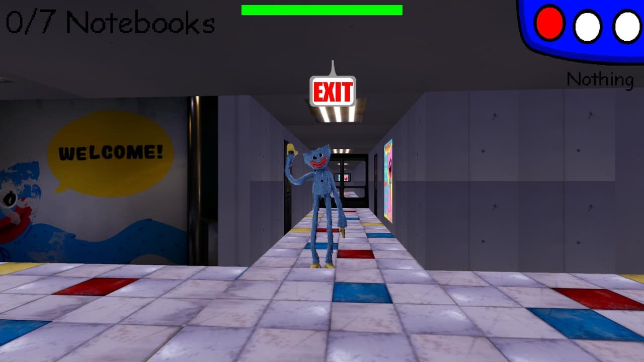 Baldi Basics but Huggy Wuggy screenshot 2