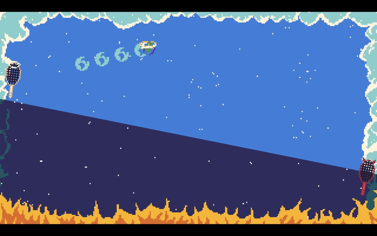 Heaven VS Hell Tennis (Pixel Sprouts, torpedrogames, eatcarrots) screenshot 4