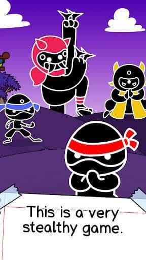 Ninja Evolution - Create & Merge Stealth Warriors screenshot 2