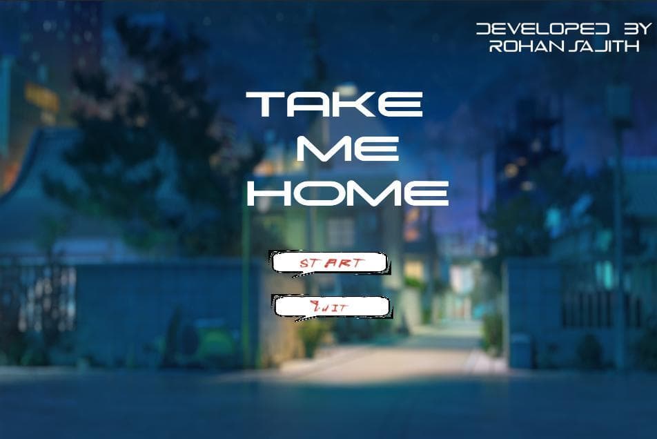 Take Me Home (itch) (Rohan Sajith) (Rohan Sajith)
