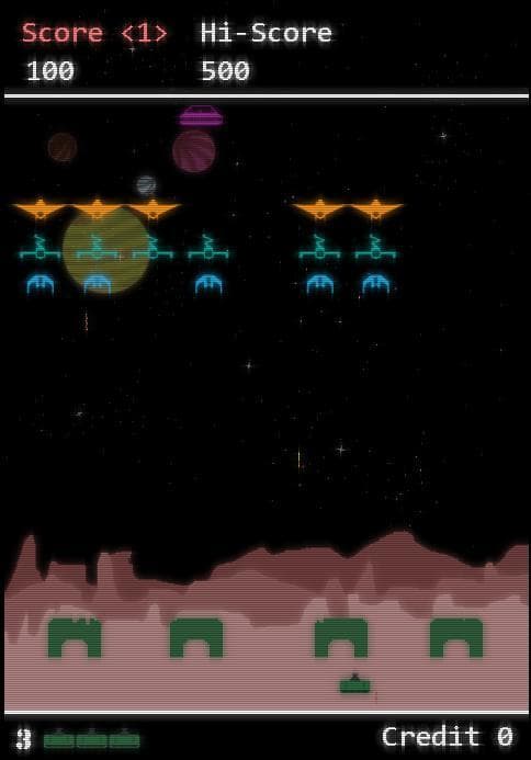 Space Invaders (itch) (Juako) screenshot 5