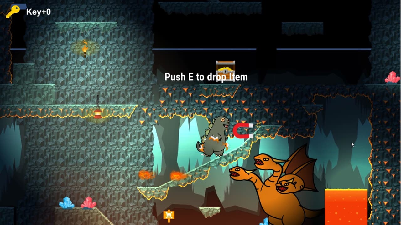 Godji In Cave screenshot 2