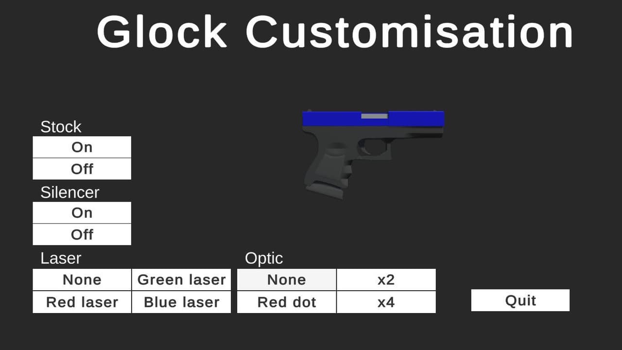 Glock Customisation screenshot 2