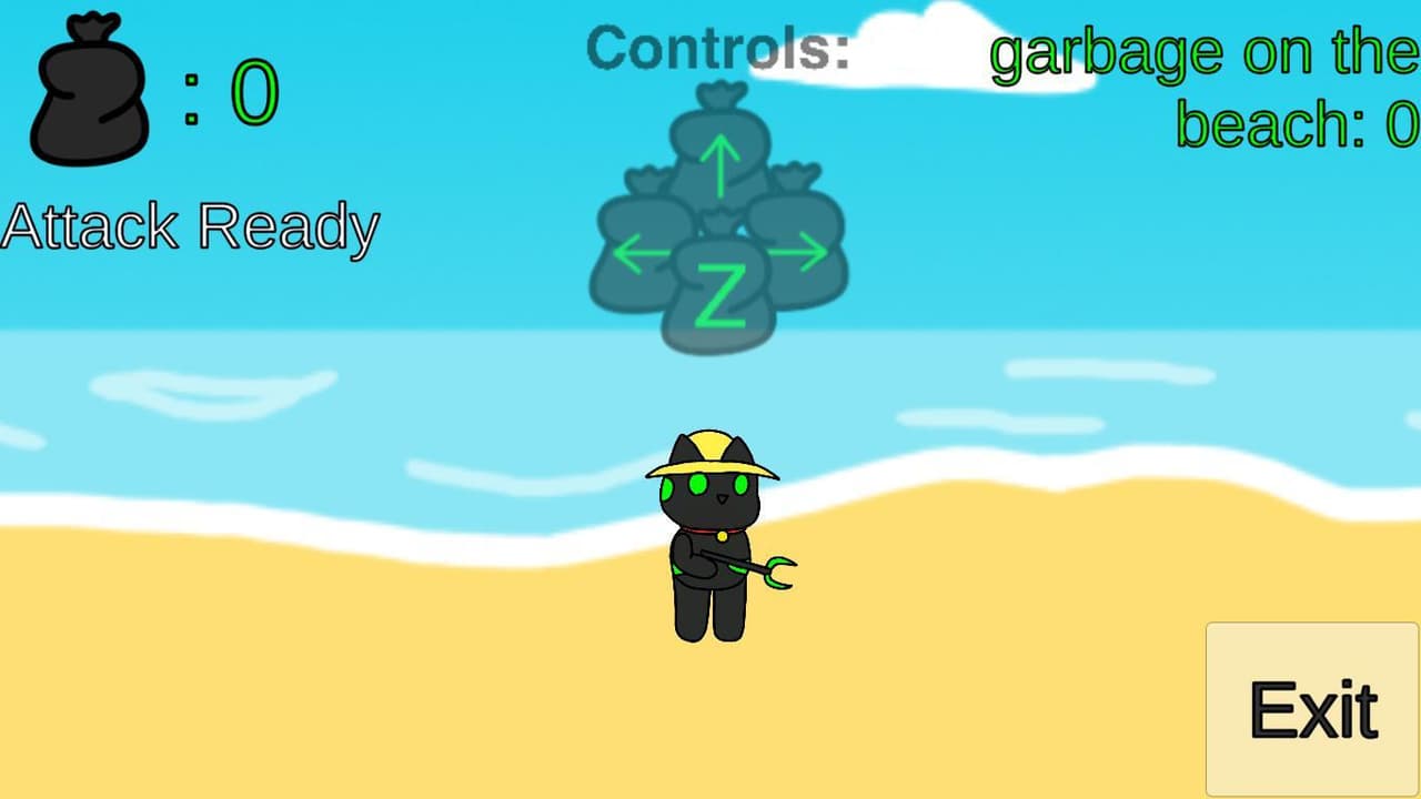 Marvin cleans the beach screenshot 3