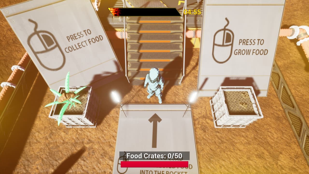 Astro Space Mars Food Fight screenshot 2