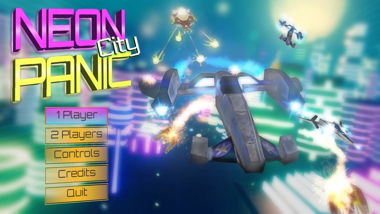 Neon City Panic screenshot 2