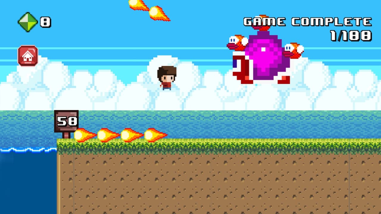 Niwashi Kid - Super 8 bit run and fun screenshot 5