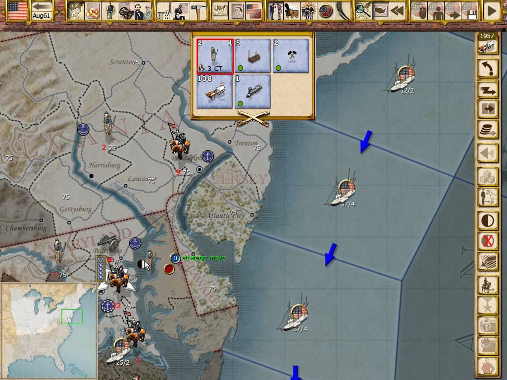 Gary Grigsbys War Between the States screenshot 4