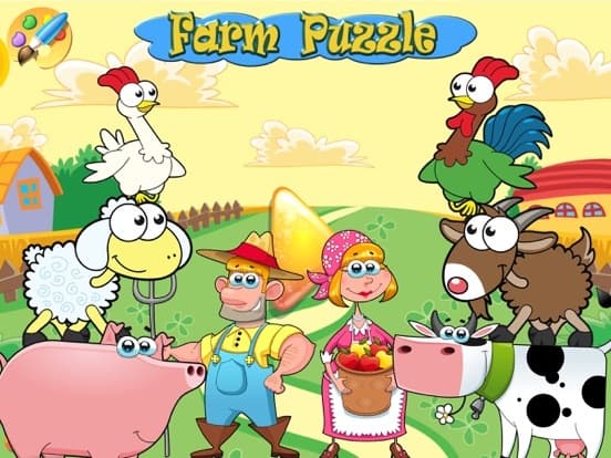 Farm Animals - Puzzle for kids screenshot 2