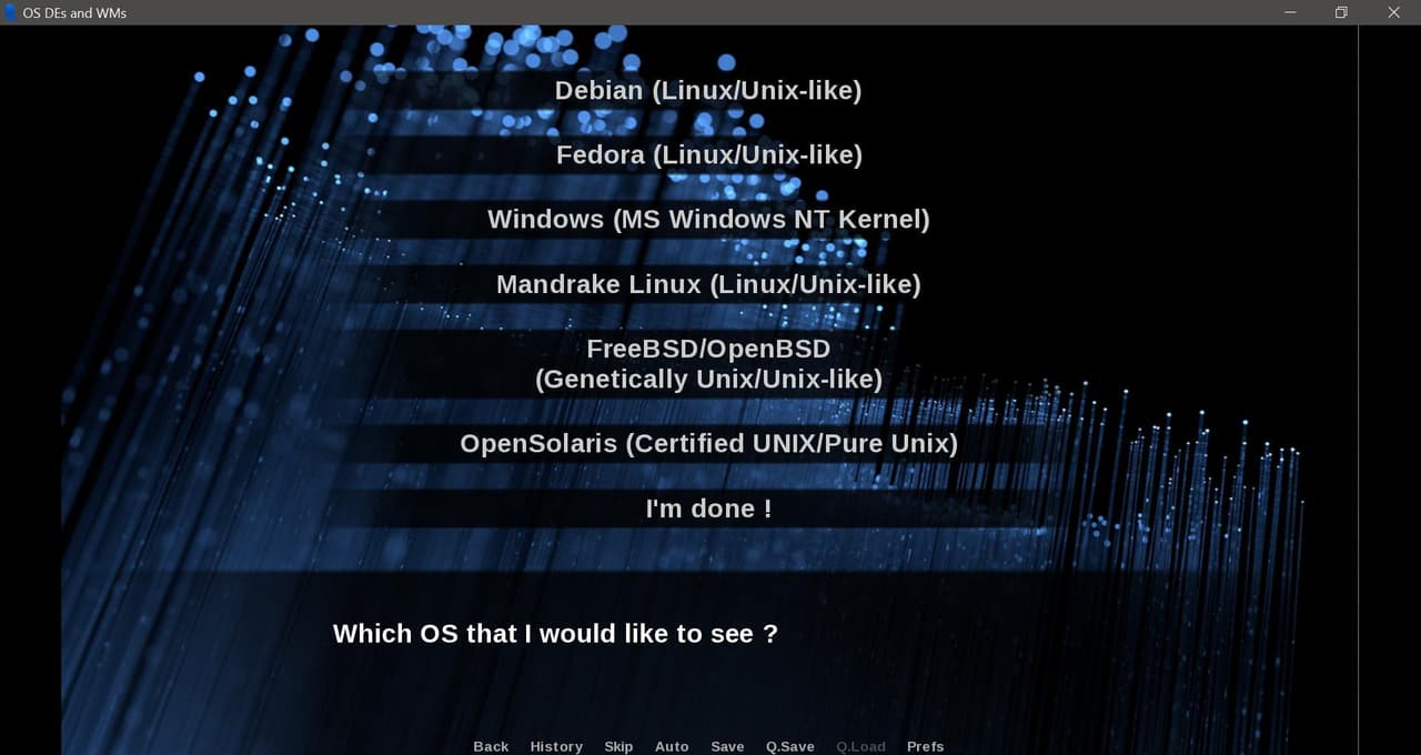Operating Systems: Desktop Environments and Window Managers