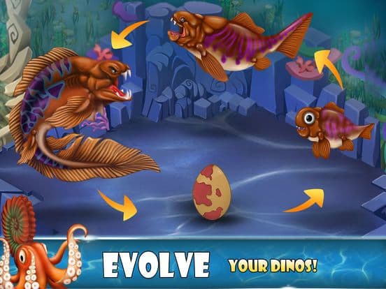 Dino Water World-Dinosaur game