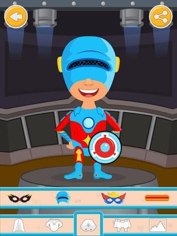 Super Hero Dress up Game Free screenshot 3