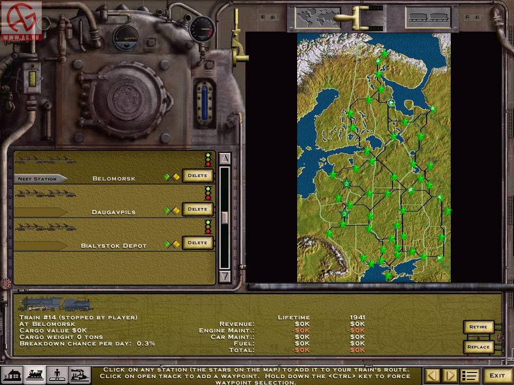 Railroad Tycoon 2: The Second Century screenshot 3