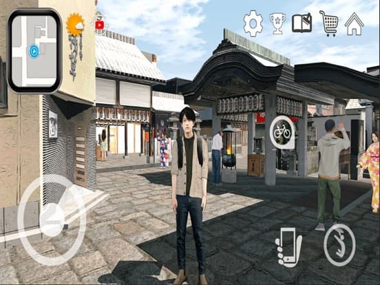Delivery Food Sim- Japan Osaka screenshot 2