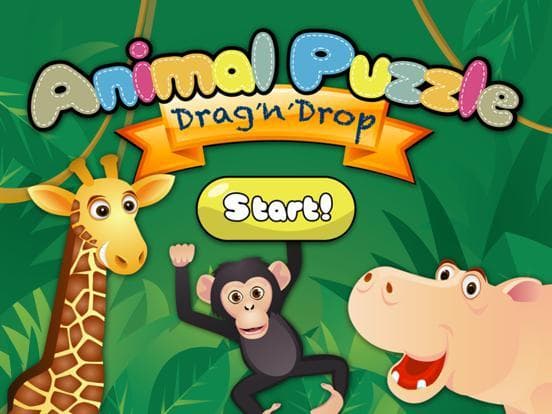 Animal Puzzle - Drag n Drop screenshot 2