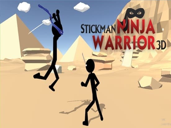 Stickman Ninja Warrior 3D screenshot 2