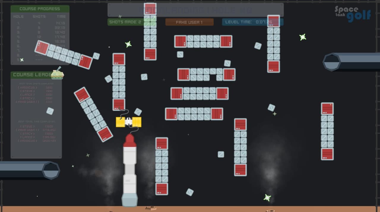 Space Tank Golf screenshot 5