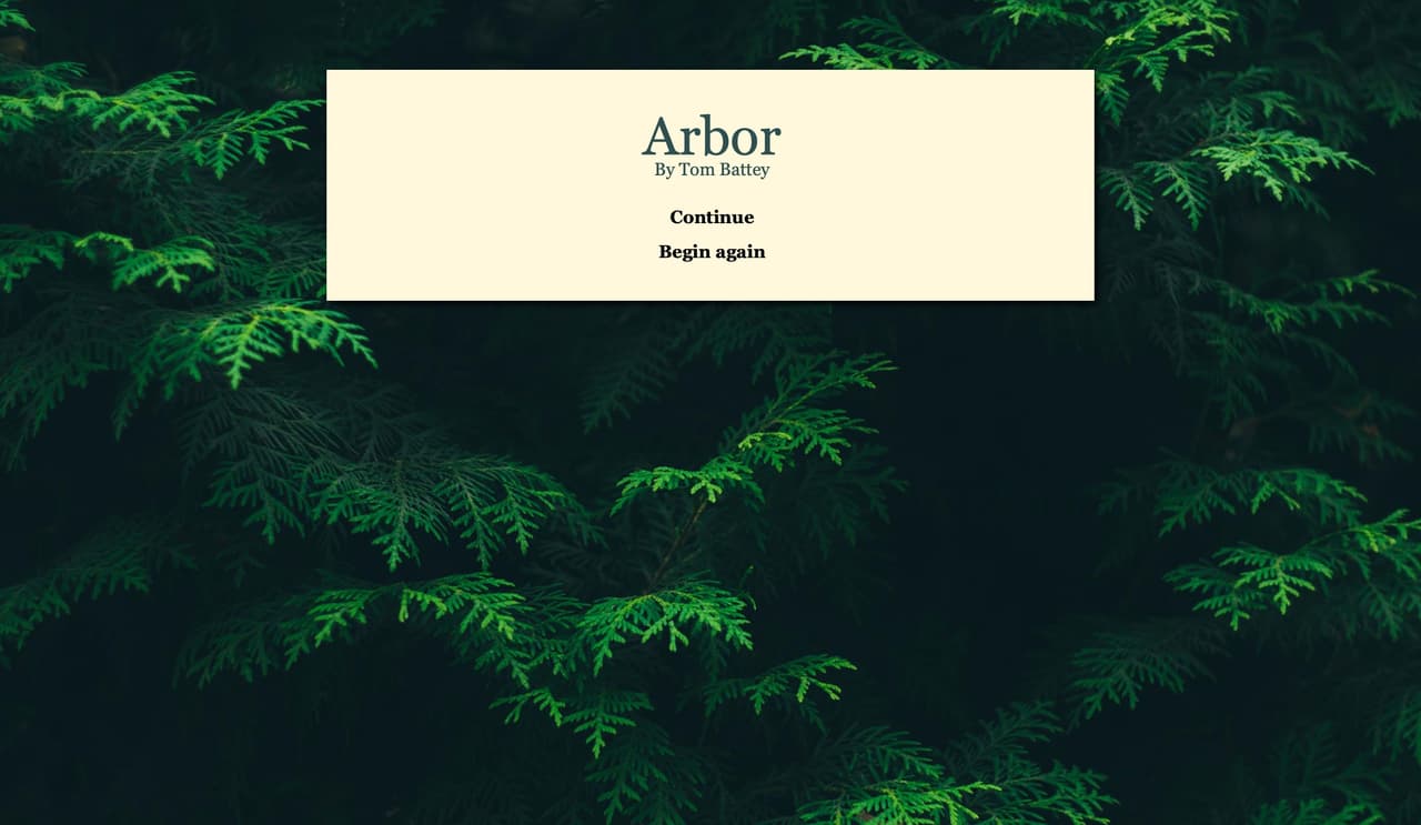 Arbor (itch) screenshot 2