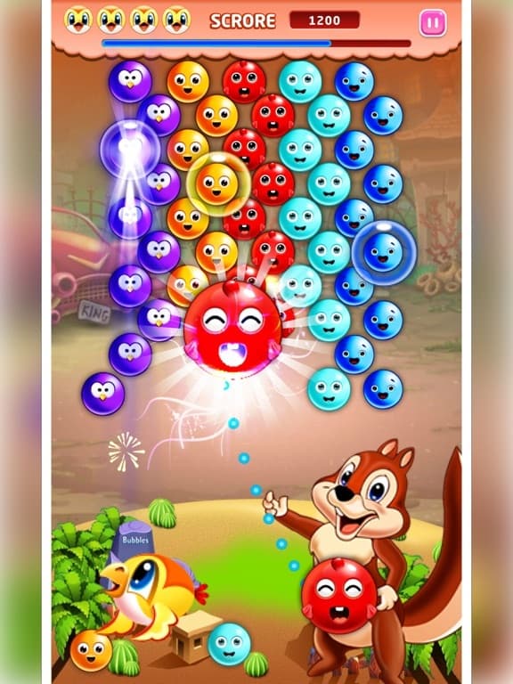 Bubble Shooter Squirrel POP screenshot 4
