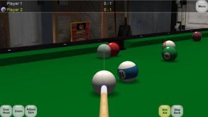 Virtual Pool Lite screenshot 2