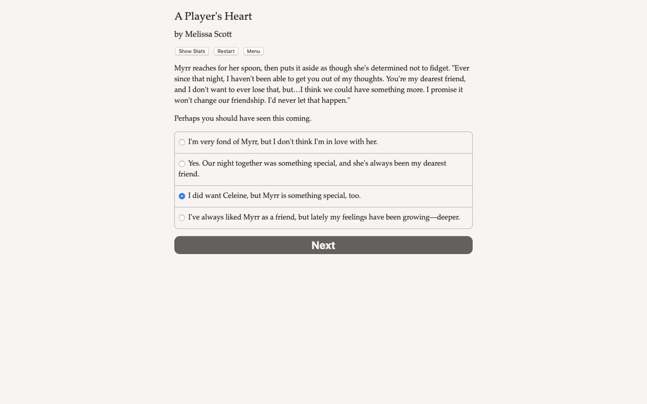 A Players Heart screenshot 4