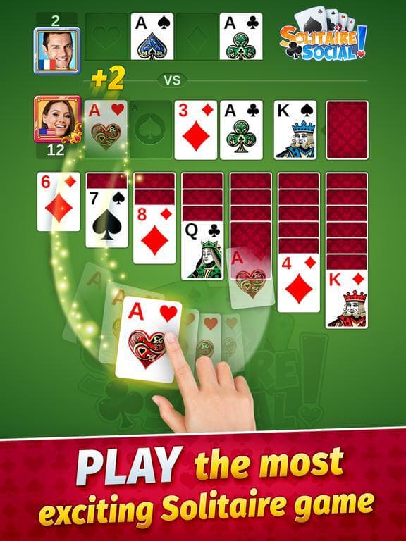 Solitaire Social: Classic Game screenshot 2