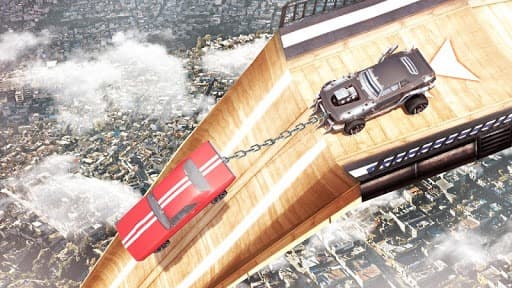 Mega Ramp Vegas - Chained Cars