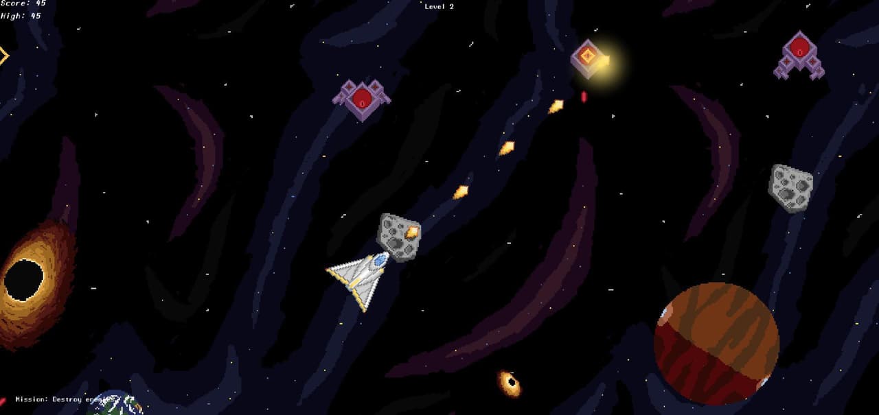 Space Wars (itch) (Mohammed99) screenshot 5