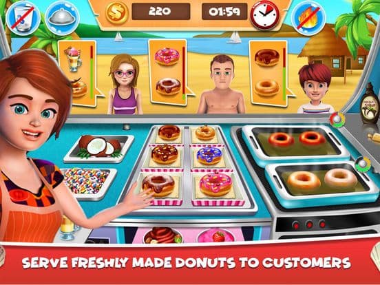 Beach Food Truck -Cooking Game screenshot 4